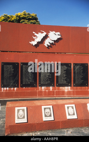 Monumento a los Caídos en Malvinas / Falklands War memorial, Plaza San Martin, Retiro, Buenos Aires, Argentina Stock Photo