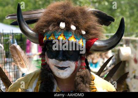 Indian bison horn headdress Stock Photo: 112039505 - Alamy