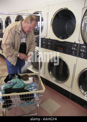 Laundromat Stock Photo