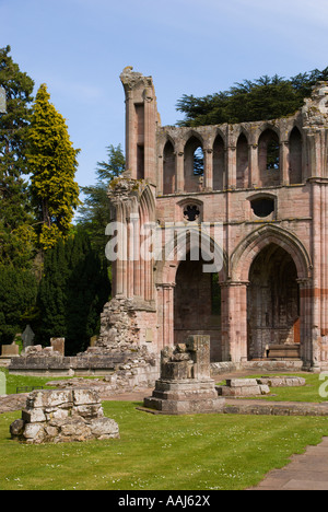 Dryburgh Abbey resting place of Sir Walter Scott and General Douglas Haig Scottish Borders UK Stock Photo