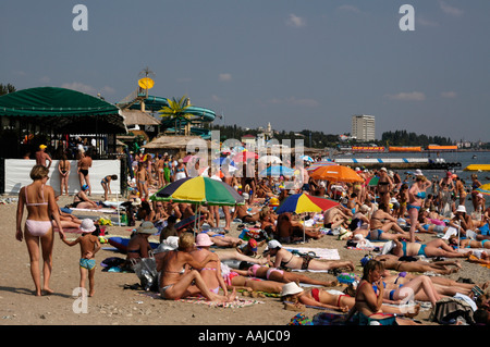 Crimea, Feodisija, beach Stock Photo