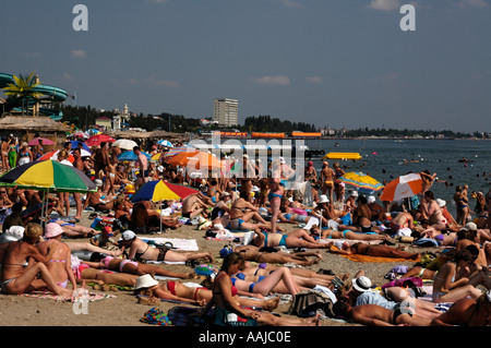 Crimea, Feodisija, beach Stock Photo