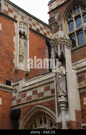 Chapel opposite Jesus College entrance Cambridge England Stock Photo