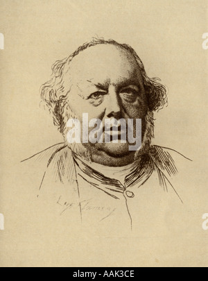 Jules Gabriel Janin, 1804 - 1874. French writer and critic Stock Photo