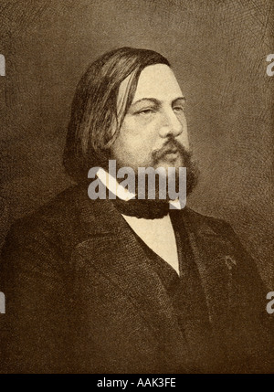 Pierre Jules Théophile Gautier, 1811 - 1872. French poet, dramatist, novelist, journalist, and art and literary critic. Stock Photo