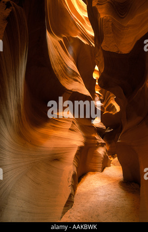 Antelope Canyon a sandstone slot canyon in Southern Utah Stock Photo