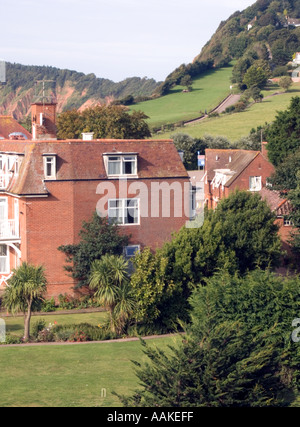 Westcliff Hotel, Sidmouth, Devon, England, UK, Stock Photo