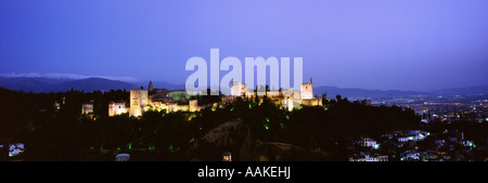 Alhambra Granada Seville Andalusia Spain Stock Photo