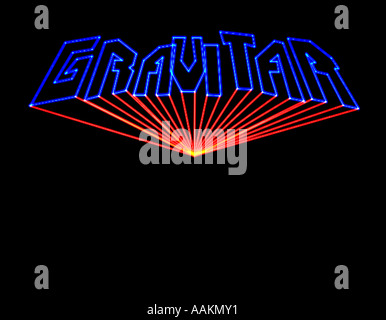 Atari Gravitar Arcade FLYER Original 1982 Video Game Art Print Retro Space retail Age