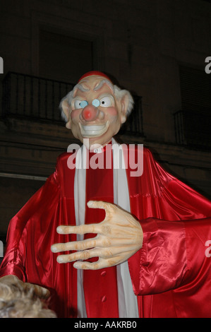 evening fiesta in salamnca spain Stock Photo