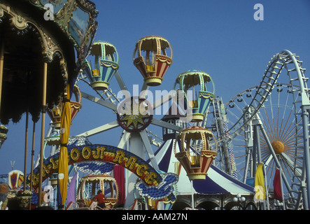 1990s MARINERS LANDING AMUSEMENT PIER WILDWOOD NEW JERSEY Stock Photo