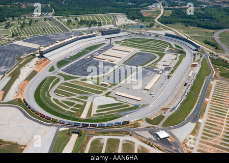 Aerial View of Atlanta Motor Speedway Stock Photo