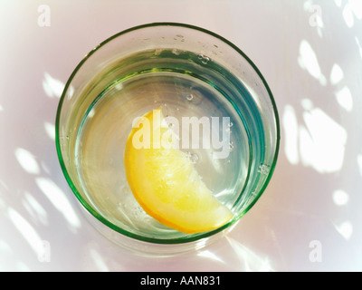 A GLASS OF GIN AND TONIC Stock Photo