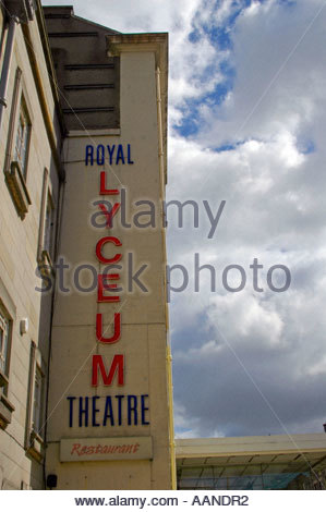 Royal Lyceum theatre Edinburgh Stock Photo