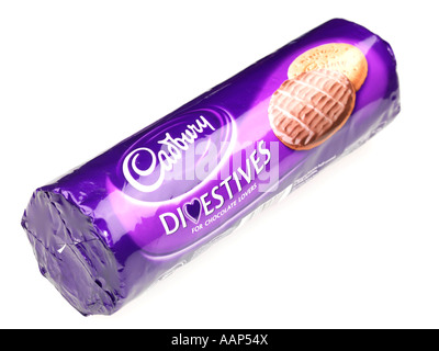 Cadbury Chocolate Digestive Biscuits Stock Photo - Alamy