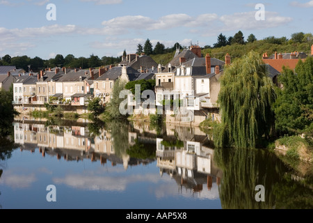 Argenton sur Creuse in Indre, France Stock Photo