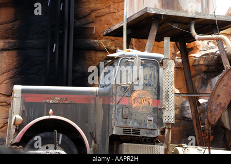 Backlot Tour is an attraction at Walt Disney World's Disney-MGM Studios theme park in Lake Buena Vista Stock Photo