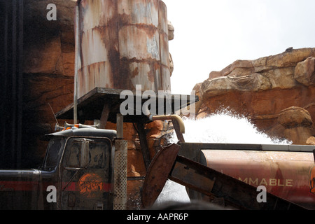 Backlot Tour is an attraction at Walt Disney World's Disney-MGM Studios theme park in Lake Buena Vista Stock Photo