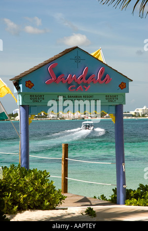 Sandals Resort, Nassau, Bahamas Stock Photo