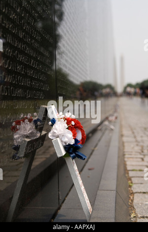 Vietnam Veterans Memorial  Washington DC USA, Military Park Stock Photo