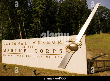 National Museum of the Marine Corps Triangle Virginia USA Stock Photo