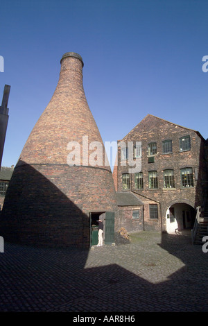 Gladstone Pottery Museum Stoke-on-Trent,Staffordshire,England,UK,GB. Stock Photo