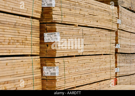 Lumber Stack Stock Photo