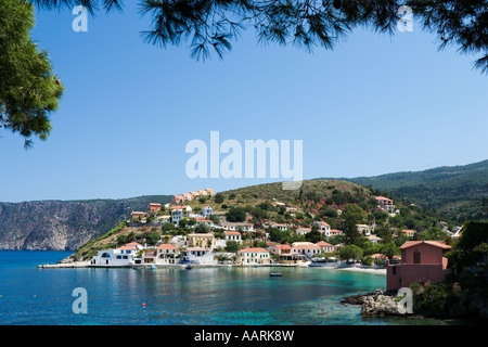 Assos, Kefalonia, Ionian Islands, Greece Stock Photo