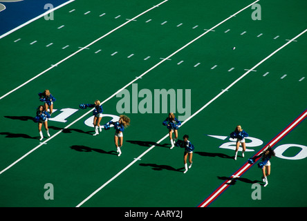 Cheerleaders American Football Dallas Cowboys v Washington Redskins Texas Stadiuim Dallas Texas USA Stock Photo