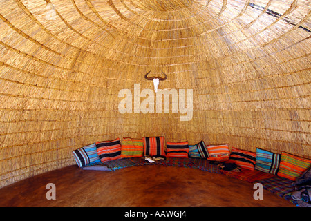 A Replica Zulu Hut In The Cultural Village At Sun City In South Africa 