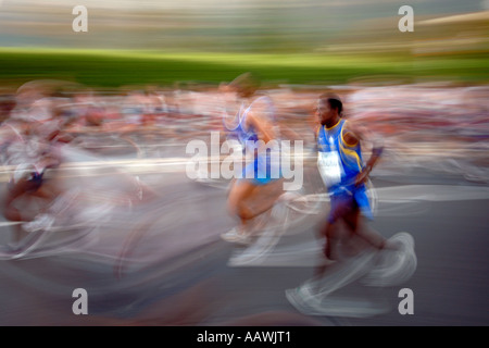 Start of the 2006 Old Mutual Two Oceans marathon in Cape Town, South Africa. Stock Photo