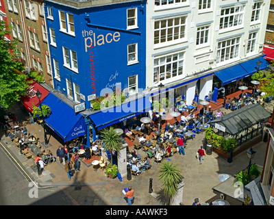 West End, St Christopher's Place, Creperie Stock Photo