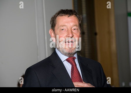 David Blunkett MP speaking at Portcullis House May 2007 Stock Photo - Alamy