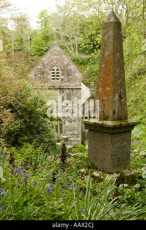 Minster Church, Boscastle, Cornwall. Stock Photo