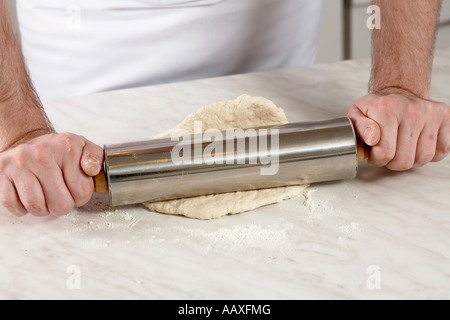 Beef Wellington step by step  Stock Photo