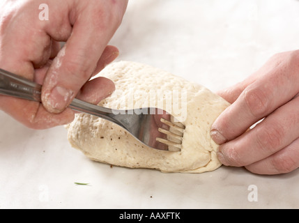 Beef Wellington step by step  Stock Photo