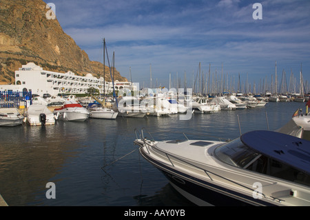 Europe Spain Almeria Aguadulce harbour Stock Photo