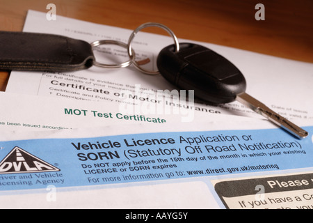 DVLA UK driving licence application form D1 Stock Photo - Alamy