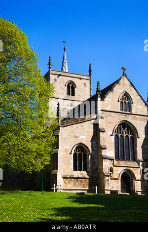 St Johns Church in Spring Knaresborough North Yorkshire England Stock Photo