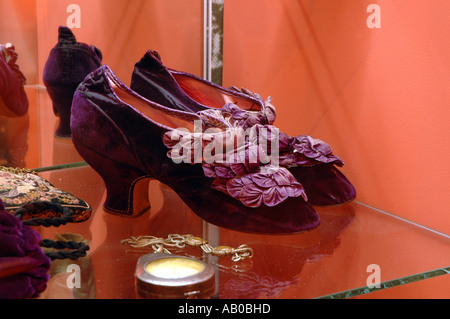 Shoes from the turn of the century XIX and XX Stock Photo