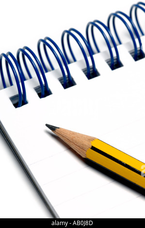 Pencil and paper Stock Photo