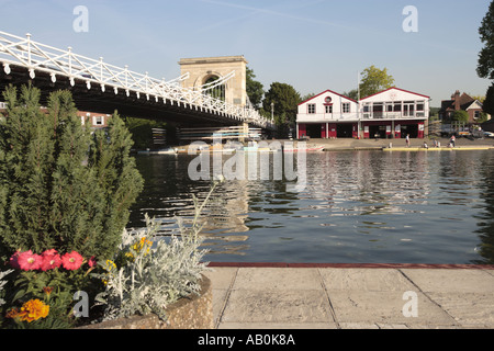 Marlow Rowing Clubhouse Stock Photo