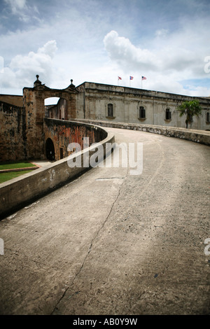 San Cristobal Fortress San Juan Peurto Rico Stock Photo