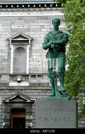 Surgeon Major T H Parke at the Natural History Museum Merrion Street Dublin Ireland Stock Photo