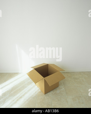 Cardboard Box Stock Photo