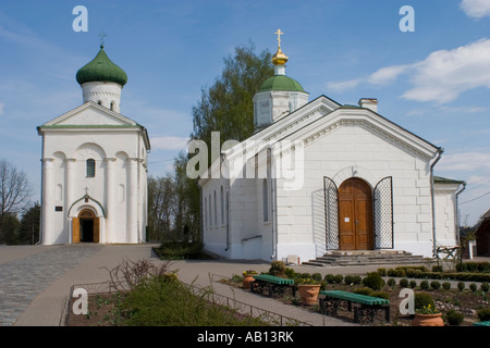 Convent of Saint Euphrosyne in Polotsk, Vitsebsk Voblast, Belarus. Stock Photo