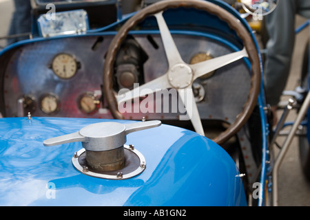 Vintage Bugatti Type 35 Fuel gauges Stock Photo - Alamy