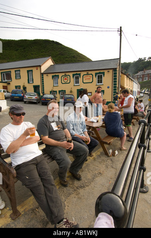 Pentre Arms, Llangrannog Stock Photo - Alamy