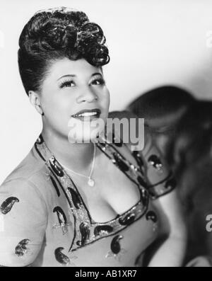 ELLA FITZGERALD (1917-1996) US jazz singer about 1932 Stock Photo