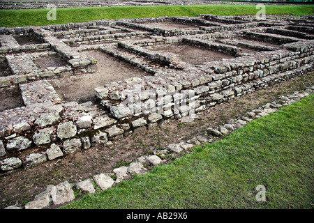 Barracks Roman Amphitheatre Caerleon Newport South East Wales Stock Photo